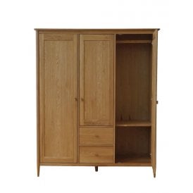 ercol Teramo triple wardrobe