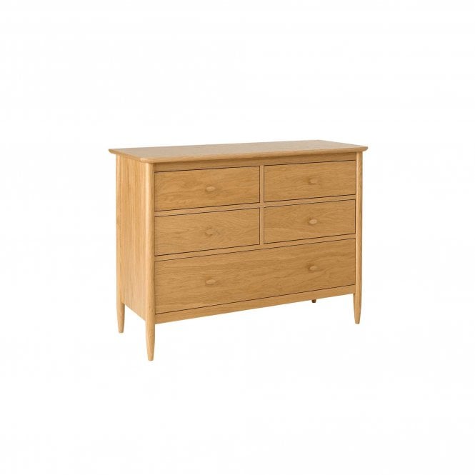 Ercol Teramo 5 Drawer Wide Chest