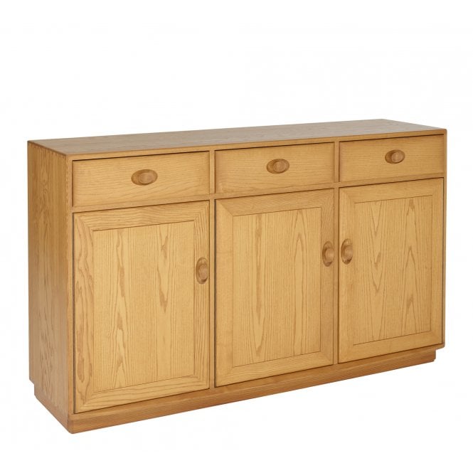 Ercol Windsor 3 Door High Sideboard