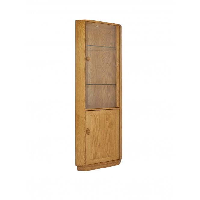 Ercol Windsor Corner Display Cabinet