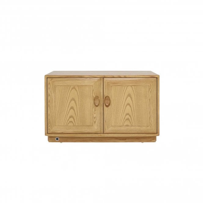 Ercol Windsor Tv Unit with Infra Red Remote Control Repeater