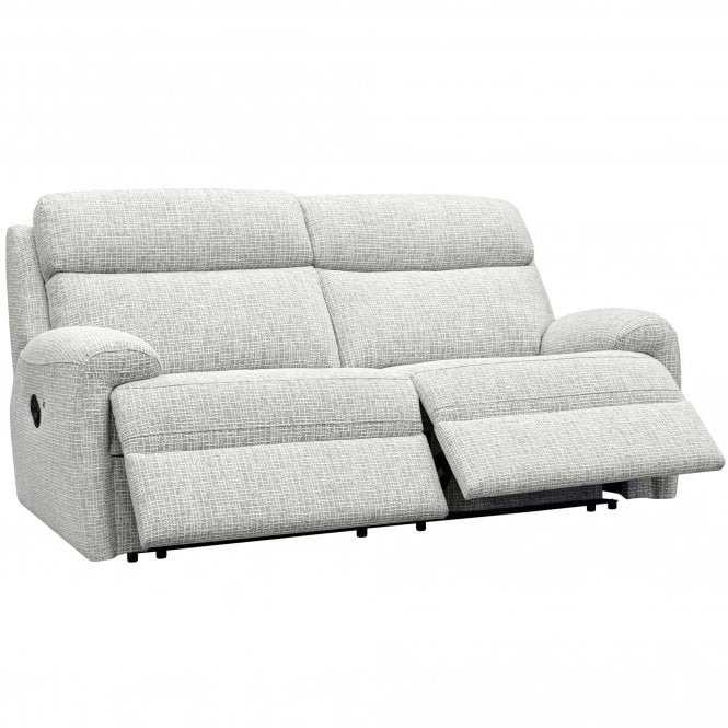 G Plan Hardy 3 Seater Manual Recliner Sofa With Heated Seats