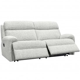G Plan Hardy 3 Seater Manual Recliner Sofa With Heated Seats