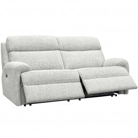 Hardy 3 Seater Power Recliner Sofa with Power Headrest, Lumbar Support & Heated Seats