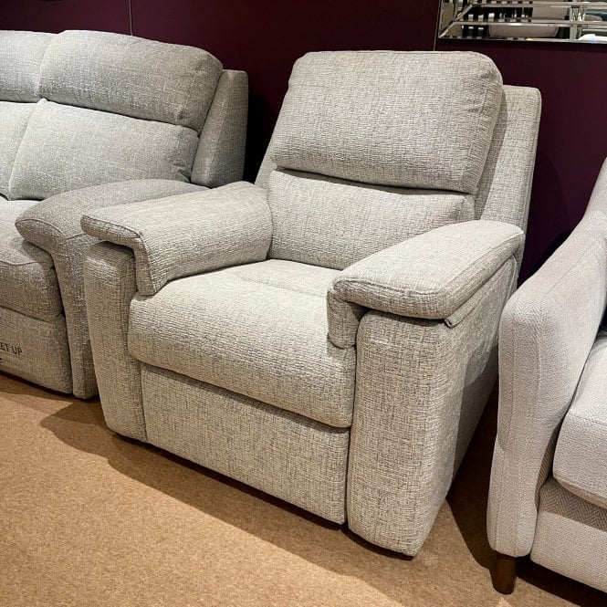 G Plan Hardy Electric Recliner Chair with headrest & lumbar - Clearance