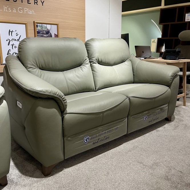 G Plan Jackson 3 Seater Electric Recliner Sofa & Electric Recliner Chair - Clearance