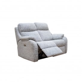 Kingsbury 2 Seater Electric Recliner Sofa With Power Headrests & Lumbar
