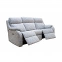 Kingsbury 3 Seater Curved Electric Recliner Sofa