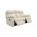 Kingsbury 3 Seater Manual Recliner Sofa