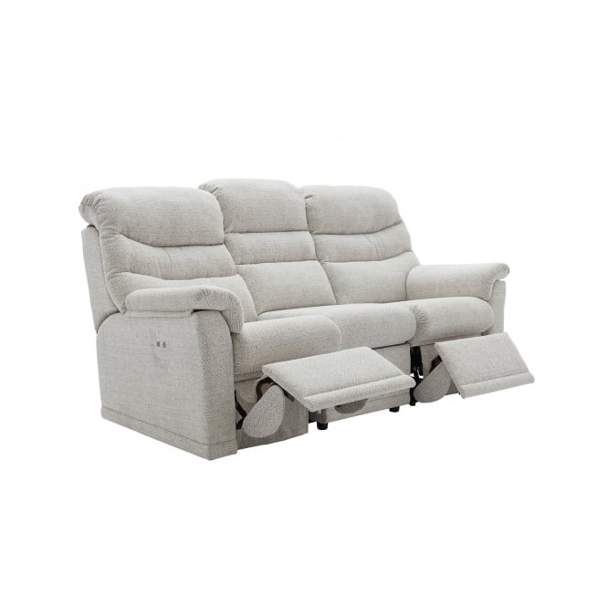 G Plan Malvern 3 Seater Electric Recliner - Fabric