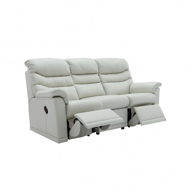 G Plan Malvern 3 Seater Electric Recliner Leather Sofa