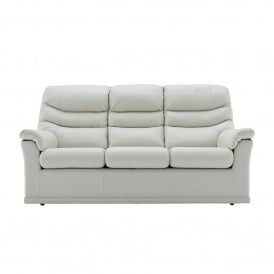 Malvern 3 Seater Leather Sofa