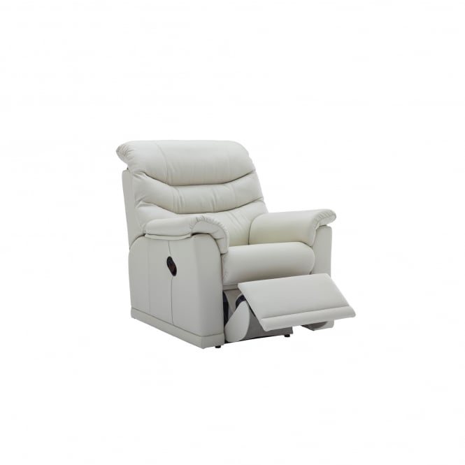 G Plan Malvern Leather Manual Recliner Chair