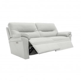 Seattle 3 Seater Electric Recliner Sofa - Power Lumbar