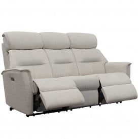 Solna 3 Seater Recliner Sofa - Power Headrest & Lumbar