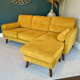 G Plan Vintage Edie 3 Seater Chaise Sofa - Interchangeable Chaise - Clearance