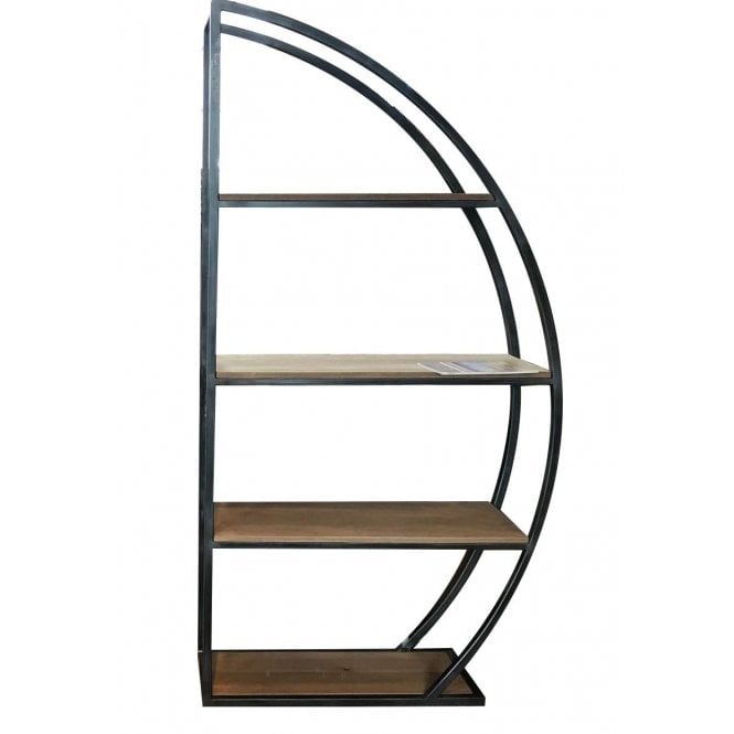Half Moon Large Bookcase Room Divider