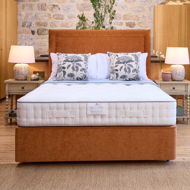 Harrison Spinks Bronze 3500 Ortho Divan Bed & Mattress - Extra Firm - No Turn