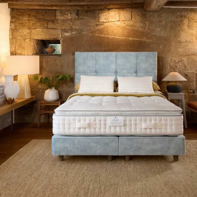 Harrison Spinks Radiant 15000 Divan Bed & Pillow Top Mattress - No Turn