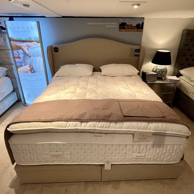 Harrison Spinks Wondrous 40,000 Mattress, Divan Set, Headboard & Topper - Superking - Clearance