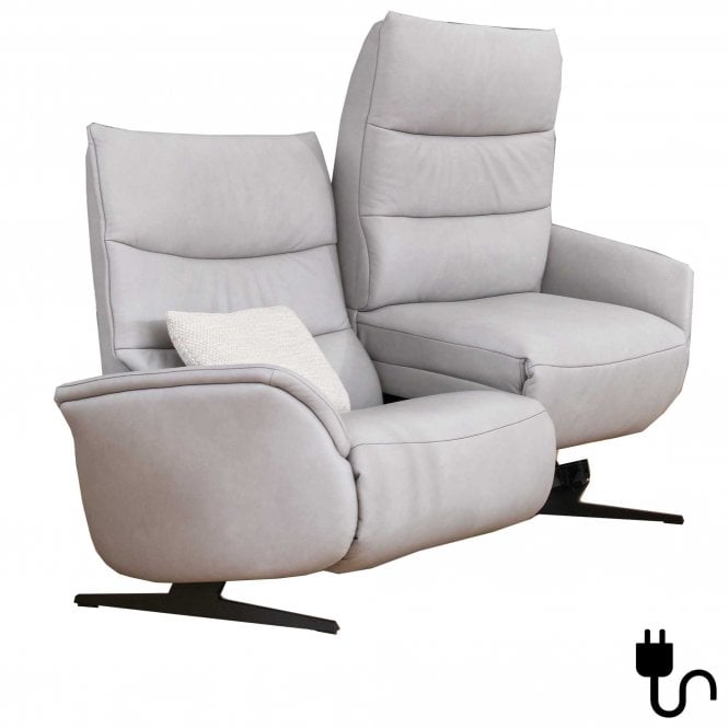 Himolla Azure 2.5 Seater Electric Lift & Rise Recliner Sofa - Right Lift
