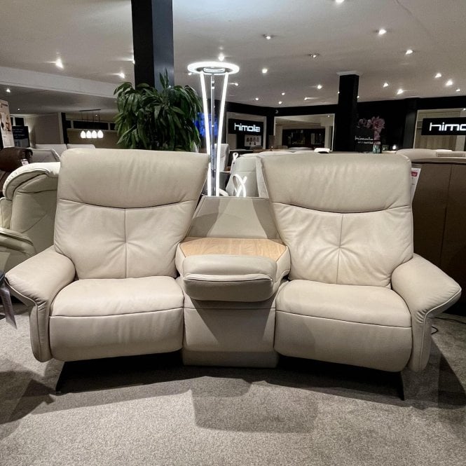 Himolla Loona Curved 3 Seater Electric Recliner Sofa - Clearance