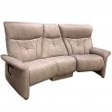 Lupo 3 Seater Curved Manual Recliner Sofa With Central Table