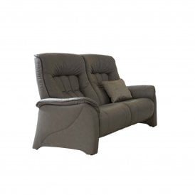 Himolla Rhine Fixed 2 Seater Sofa in 31 Eisen