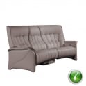 Rhine 3 Seater Curved Electric Reclining Sofa with Centre Table
