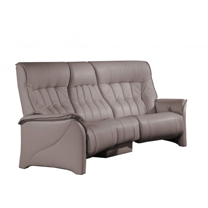 Himolla Rhine 3 Seater Curved Manual Reclining Sofa with Table