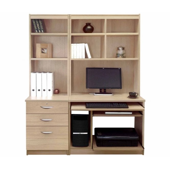 Home Office Furniture Straight Desk Set 17