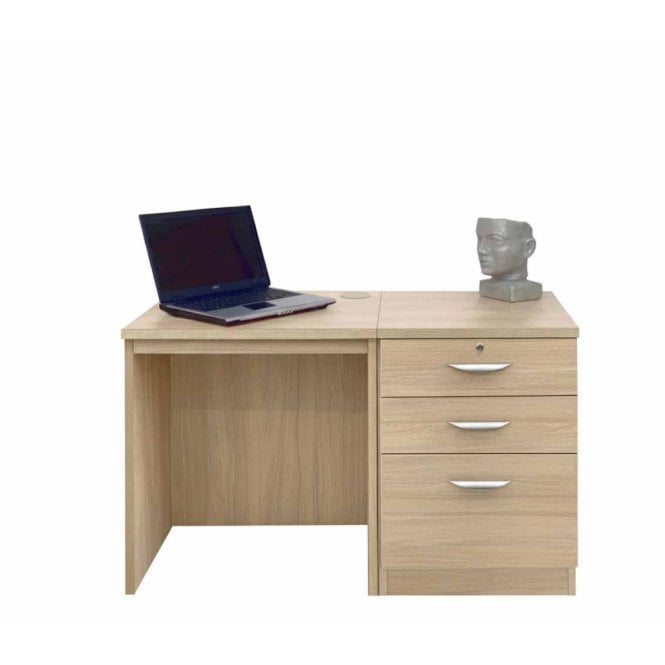 Home Office Furniture Straight Desk Set 2