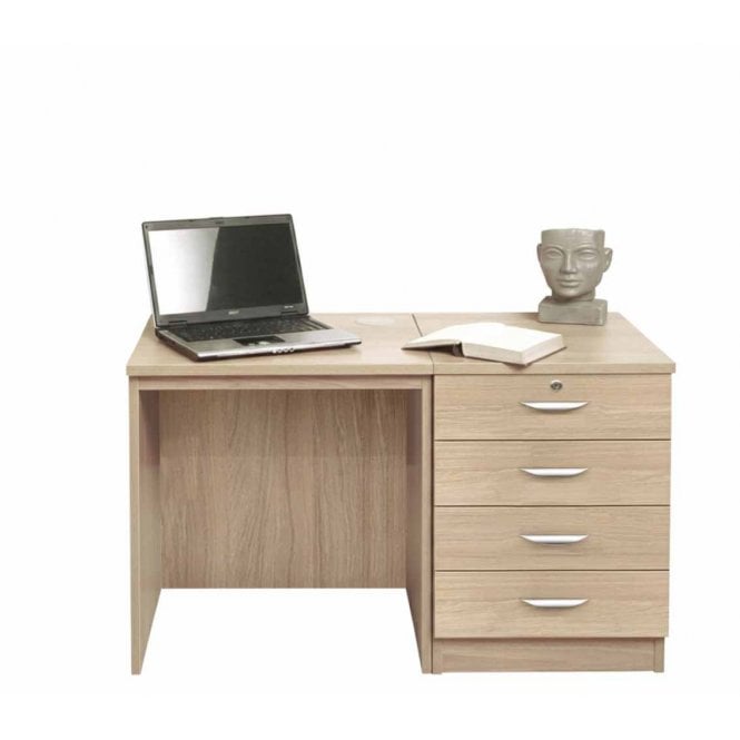 Home Office Furniture Straight Desk Set 5