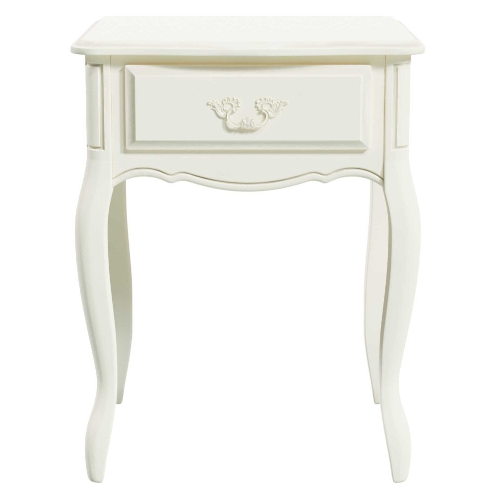 Laura Ashley Provencale Ivory 1 Drawer Bedside - Smiths of Harrogate