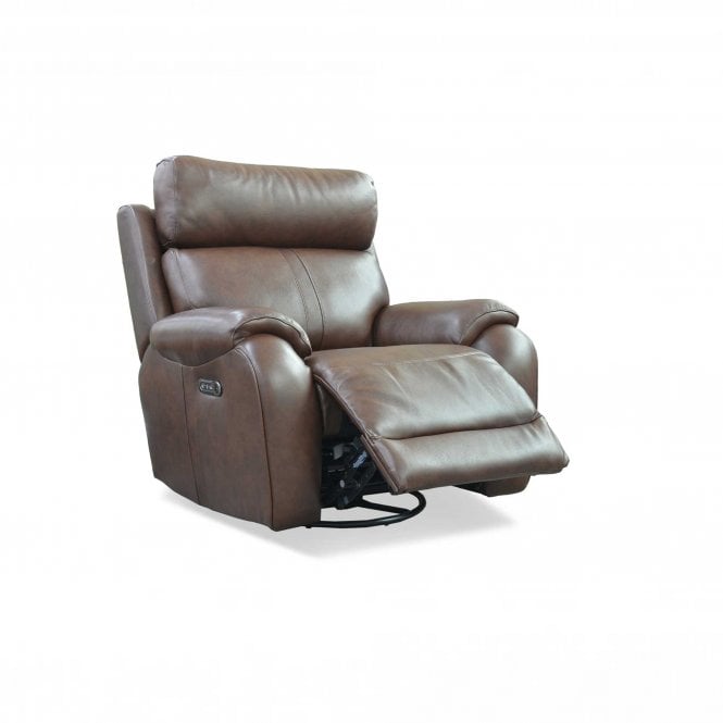 Lazboy Winchester Power Recliner Swivel Rocker Chair - Head Tilt