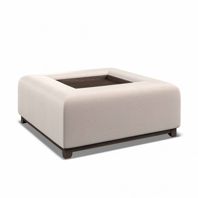 Meridian Atlanta Square Footstool With Coffee Table