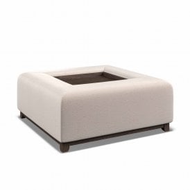 Footstool with table