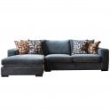 Michigan 2 Seater Compact Chaise Sofa - Left Chaise