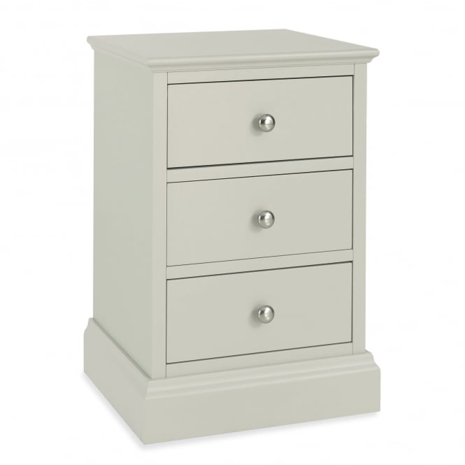 Minerva Ashton 3 Drawer Bedside Chest