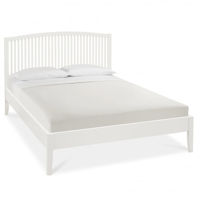 Minerva Ashton Bedframe - White Finish