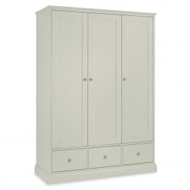 Ashton Triple Wardrobe With Drawers