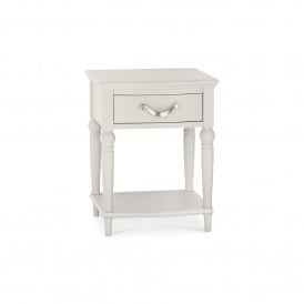 Monty 1 Drawer Bedside Chest - Grey