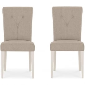 Monty Rollback Design Chair - Fabric - Pair