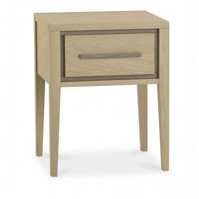 Minerva Ravenna 1 Drawer Bedside Chest