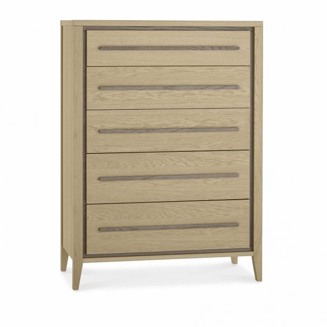 Minerva Ravenna 5 Drawer Tall Chest