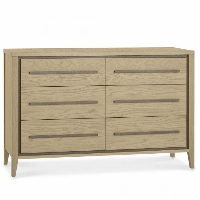 Minerva Ravenna 6 Drawer Wide Chest