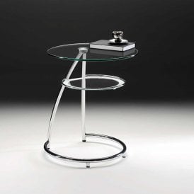 Glass Side Table