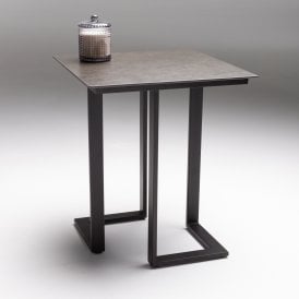 Denver Sintered Stone Square Lamp Table