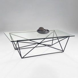 Prism Rectangular Glass Coffee Table
