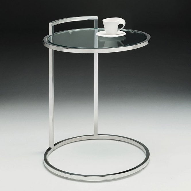 Nord Waldorf Side Table - Clear Glass Side Table